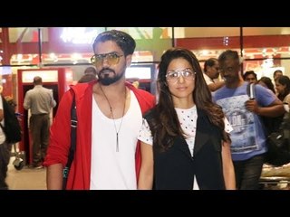 Hina Khan और Rocky पहुंचे मुंबई एयरपोर्ट