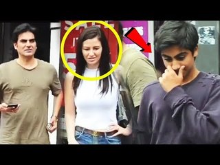Arbaaz Khan अपनी गर्लफ्रेंड और बेटे Arhaan साथ में पहुंचे बांद्रा
