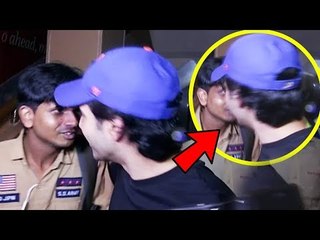 OMG! Varun Dhawan ने किया MEDIA रिपोर्टर को किस