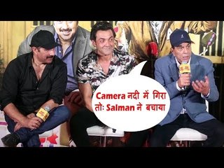Salman Khan ने जान पर खेल कर बचाया Dharmendra का Camera | YPD 3 ट्रेलर  लॉन्च पर