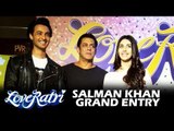 Salman Khan की ग्रैंड एंट्री Loveratri के ट्रेलर लॉन्च पर |  Aayush Sharma | Warina Hussain