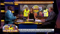 Skip and Shannon on Kobe saying his fans will 'fall in line' with LeBron James | NBA | UNDISPUTED