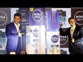 Ranveer Singh ने किया NIVEA MEN'S Grooming Brand ब्रांड का लॉन्च
