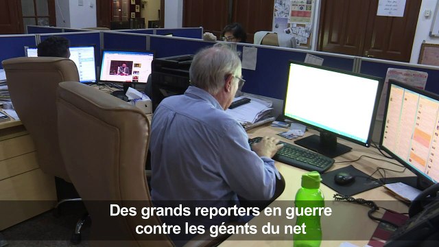 Offensive de grands reporters européens contre les GAFA