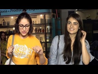 Yami Gautam और  TV Actress Radhika पहुंचे B Blunt सैलून पर
