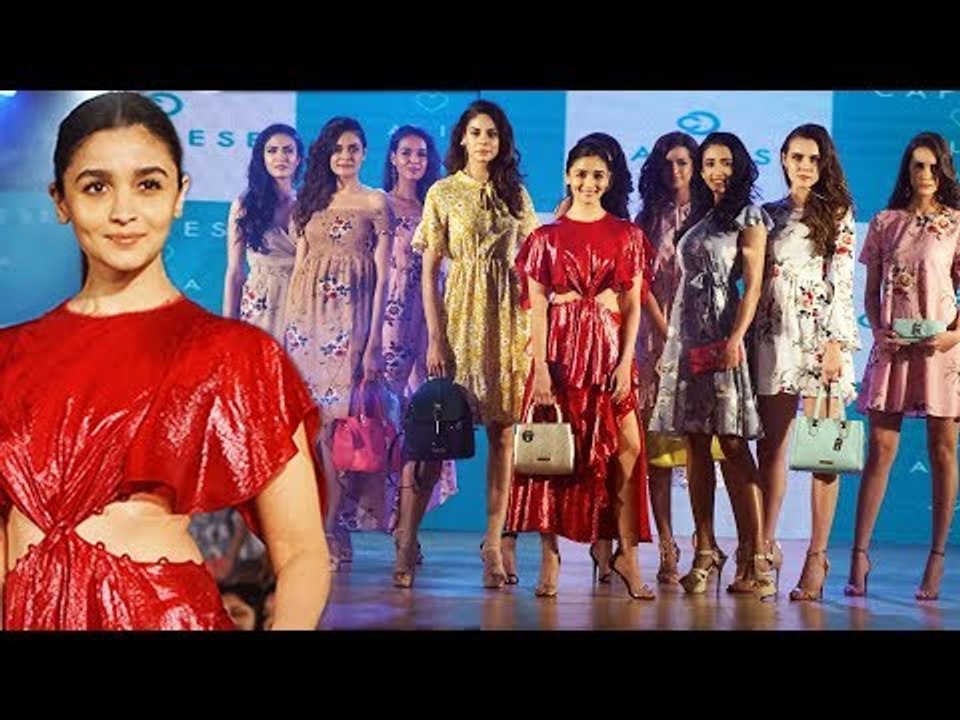 Alia Bhatt ने किया The Caprese Alia Bhatt का कलेक्शन लॉन्च | फैशन शो
