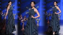 Lakme Fashion Week: Kriti Kharbanda looks stunning in ‘Tahweave’ dress on ramp | Boldsky