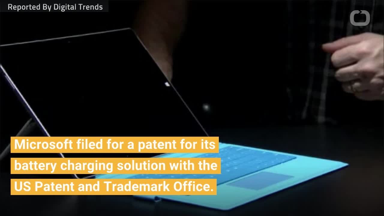 Microsoft Patent Filing Hints At Wireless Charging For Future Surface ...