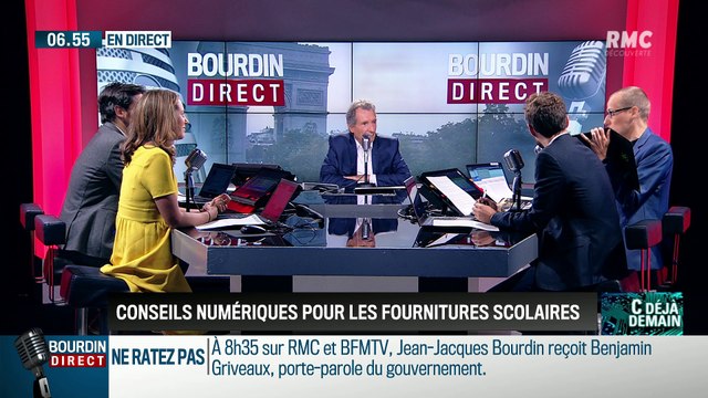 La chronique d'Anthony Morel : Des conseils numériques pour les fournitures scolaires - 28/08