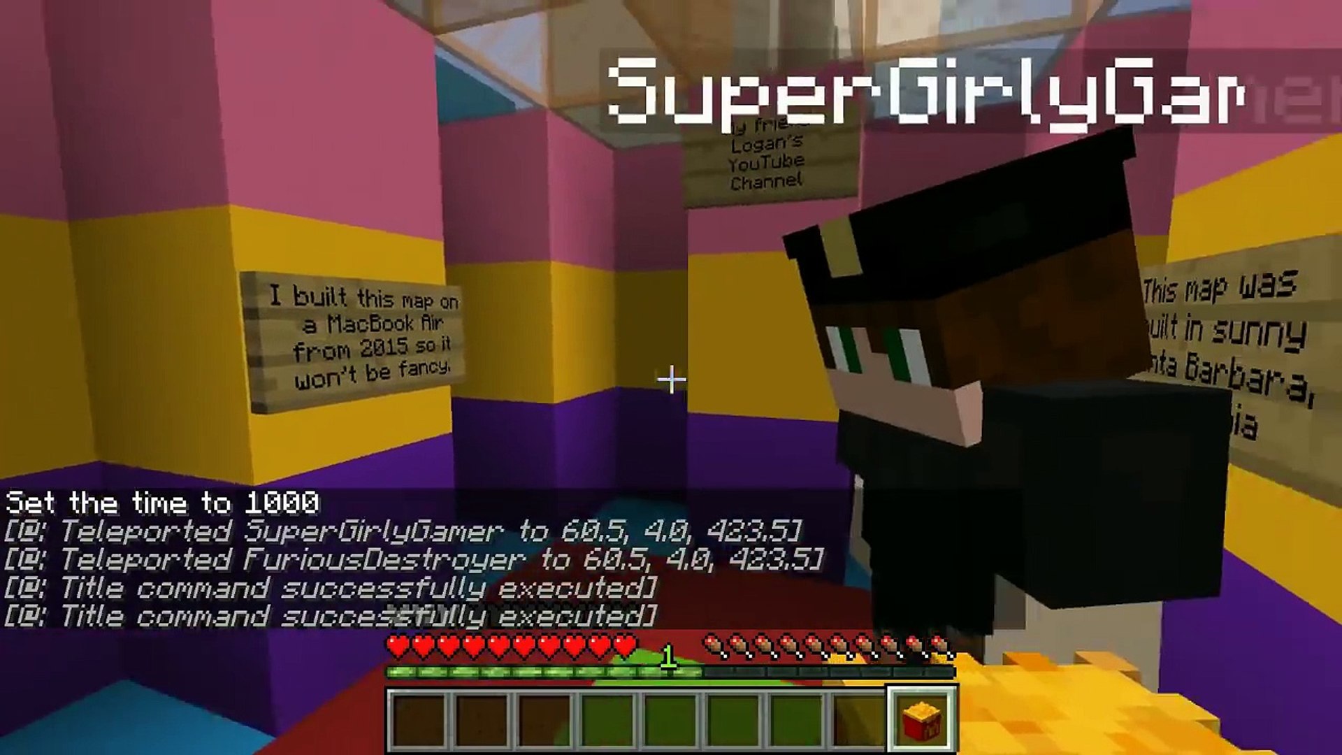 Popularmmos Minecraft Can You Spot The Button In The Water Find