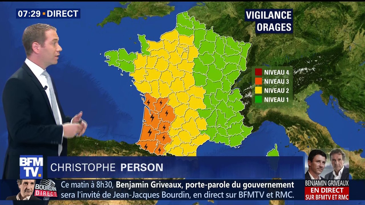 La météo pour ce mardi 28 août 2018