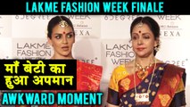 Upset Hema Malini and Esha Deol WALK OUT Of Lakme Fashion Week Media Conference | AWKWARD MOMENT