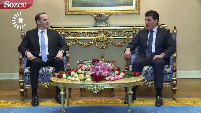 Barzani, ABD'li Brett McGurk görüştü