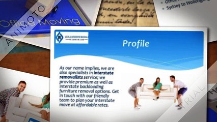 Interstate Removalists