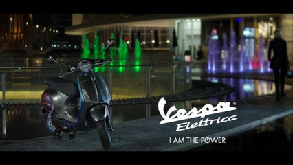 The production of electric Vespa starts in September