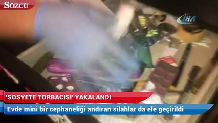‘Sosyete torbacısı’ kıskıvrak yakalandı