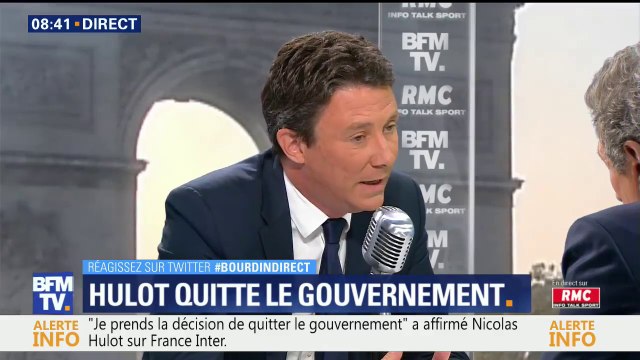 Benjamin Griveaux regrette le départ de Nicolas Hulot