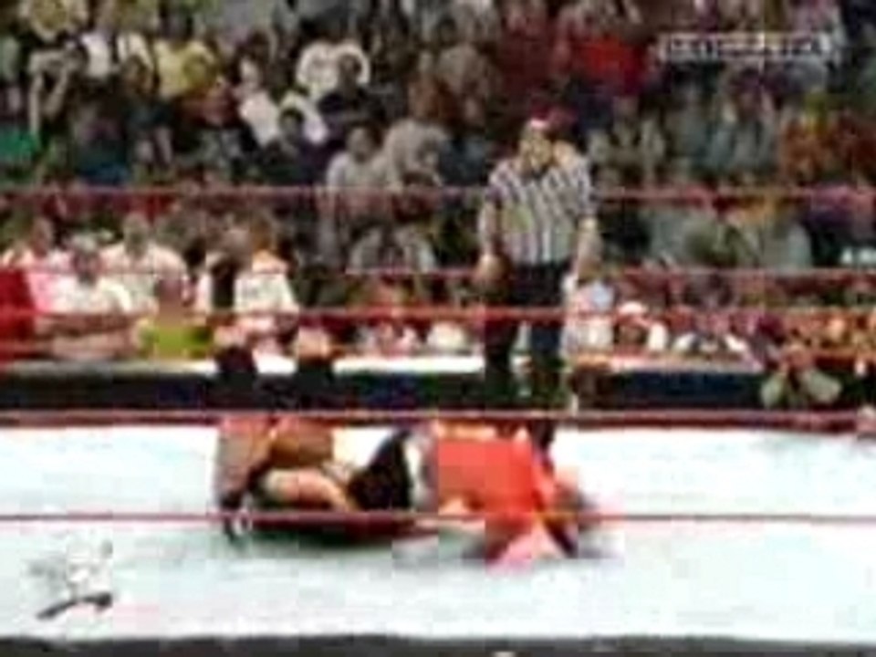 WWE Raw First ever ally oop