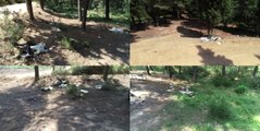 Piknikçiler Aydos Ormanını Çöplüğe Çevirdi