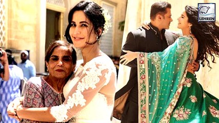 下载视频: Katrina Kaif Bonds With Salman Khan's Mother Salma Khan During The Shoot Of Bharat