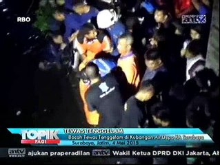 Download Video: Bocah Tewas Tenggelam di Kubangan Air Depo