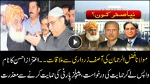 Fazlur Rehman failed to convince PPP to withdraw their presidential candidate