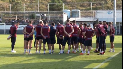 Trabzonspor, Galatasaray Maçı Hazırlıklarına Başladı