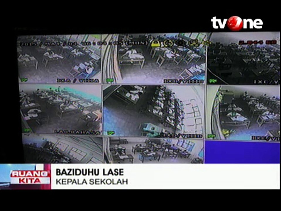 CCTV Ikut Jadi Pengawas UN SMP di Gunungsitoli