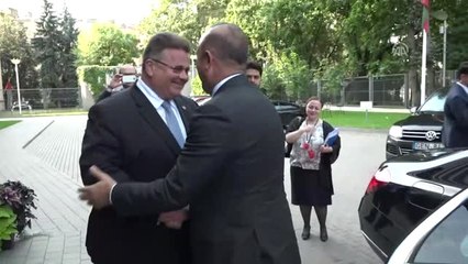 Dışişleri Bakanı Çavuşoğlu, Litvanyalı Mevkidaşı ile Görüştü