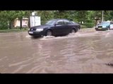 Reshje të dendura shiu, përmbytet Pazari i Korçës - Top Channel Albania - News - Lajme