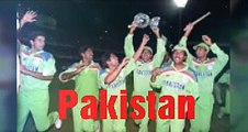 Cricket world cup winners from 1975 to 2015