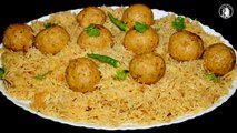 Kofta Pulao Recipe - How to make Kofta Pulao Rice by Kitchen With Amna