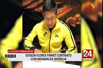 Edison Flores: "Vengo muy comprometido a este nuevo reto con Morelia"