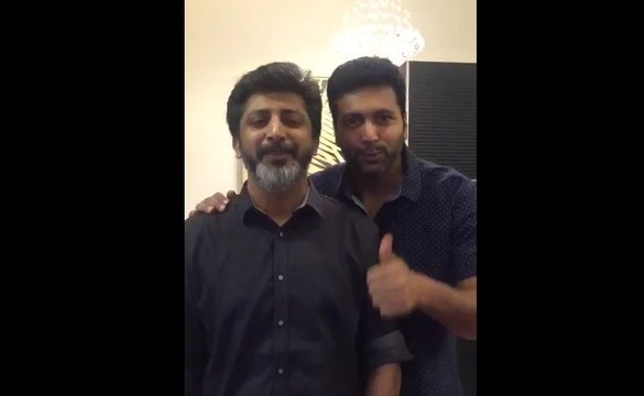 வைரலாகும் ஜெயம் ரவி , மோகன்ராஜா தனி ஒருவன் 2 அறிவிப்பு வீடியோ