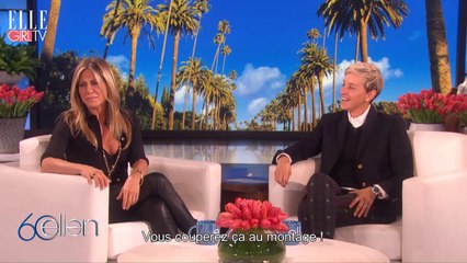 Confidence "Friends" de Jennifer Aniston | The Ellen DeGeneres Show c'est sur ELLE Girl TV !
