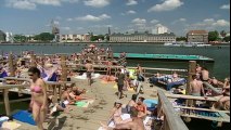 Les activités aquatiques de Berlin, en Allemagne