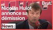 Nicolas Hulot annonce qu'il quitte le gouvernement