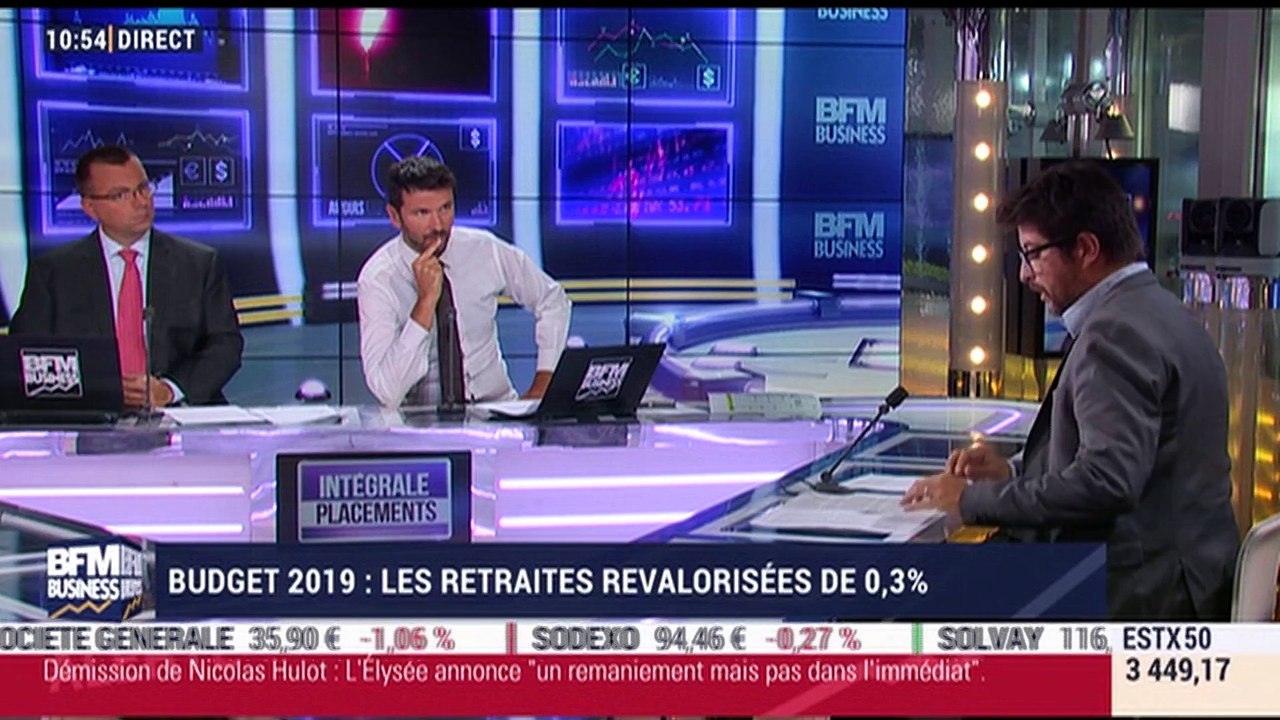 Idées de placements: Budget 2019, les retraites revalorisées de 0,3% - 28/08