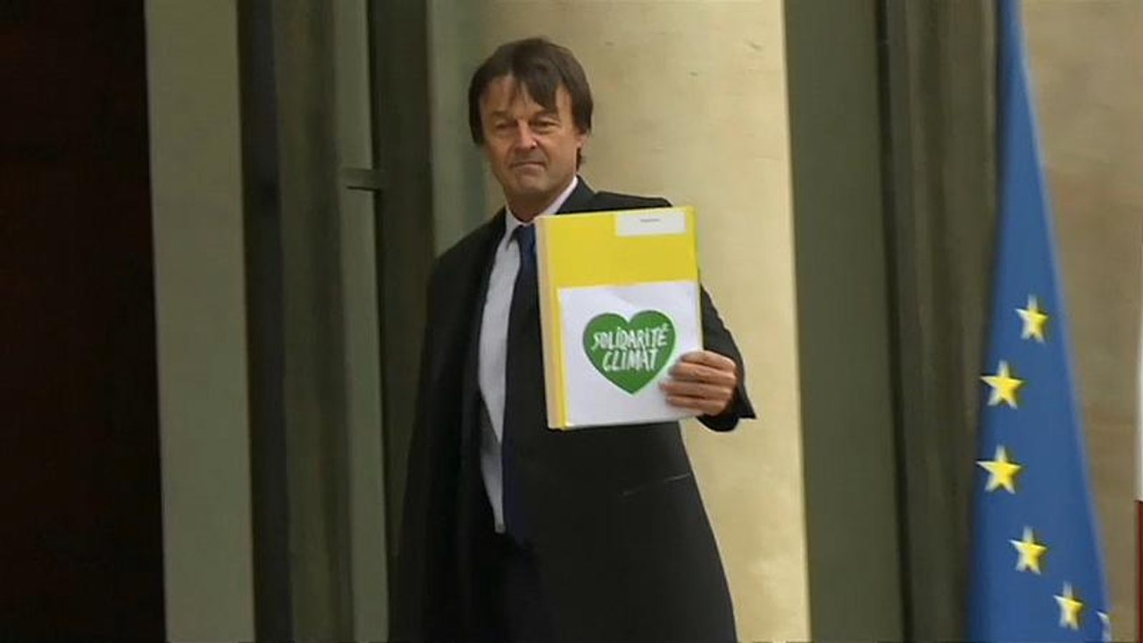 Paris: Umweltminister Hulot beklagt Lobby-Einfluss und tritt zurück