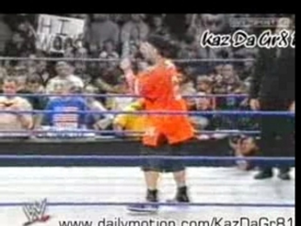 Cena Rapping About Kurt Angle