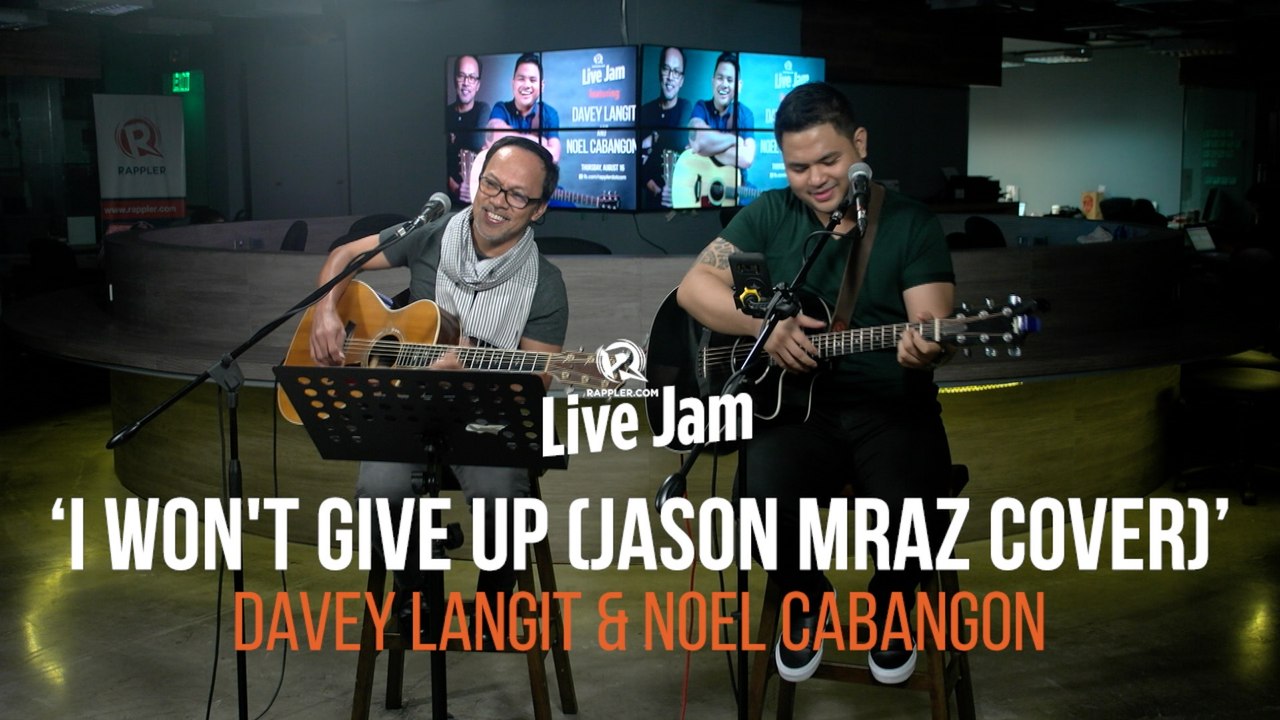 Noel Cabangon and Davey Langit – 'I Won't Give Up' (Jason Mraz cover)