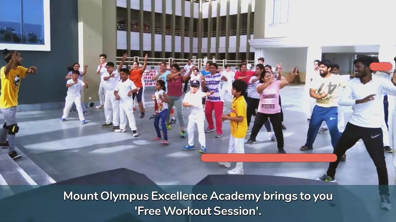Mount Olympus offers a variety of activities like zumba, yoga, circuit workout, etc
