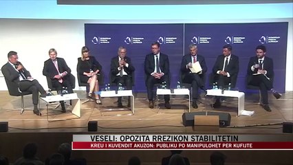 Veseli: Opozita rrezikon stabilitetin - News, Lajme - Vizion Plus