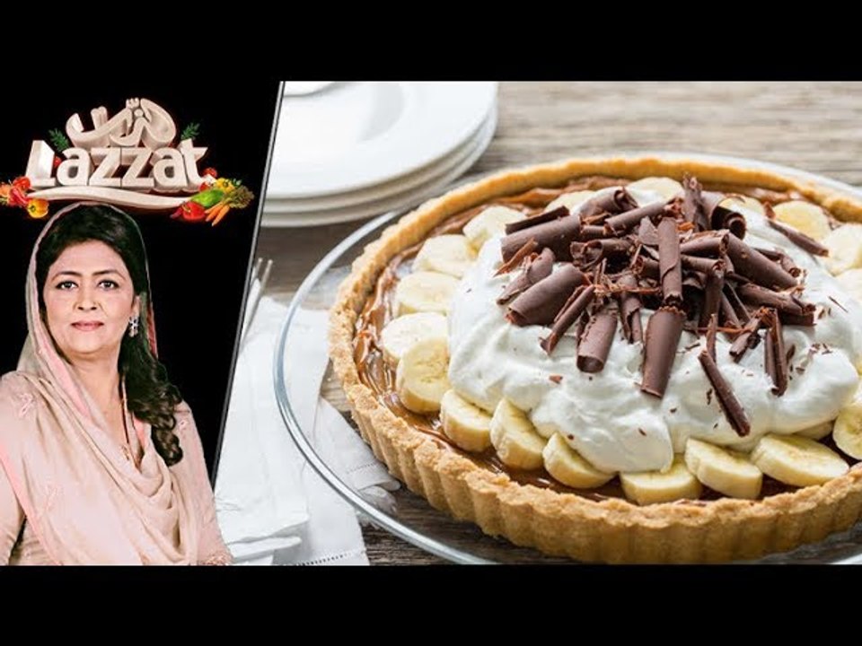 Banoffee Pie Recipe by Chef Samina Jalil 9th February 2018