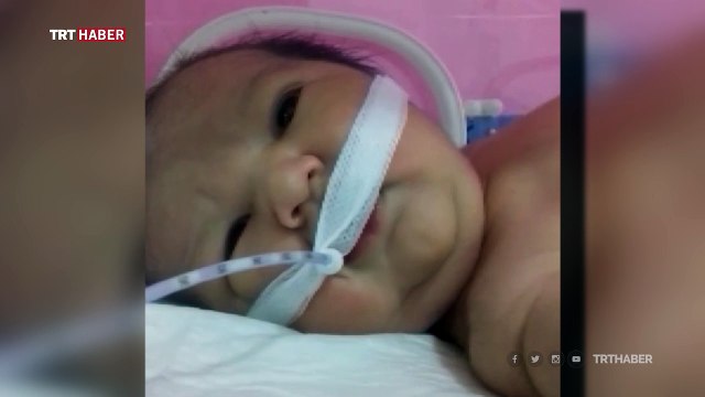 Ambulans uçak Muhammet bebek için havalandı