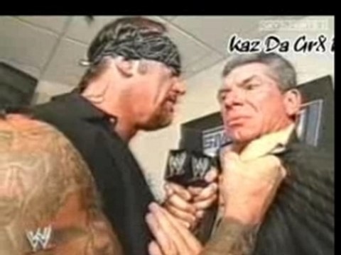 Undertaker Confronts Vince Mcmahon