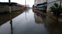 Chuva causa alagamentos em Cobilândia, Vila Velha