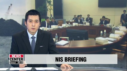 S. Korea's spy agency reports N. Korea coal imports to presidential national security office last year