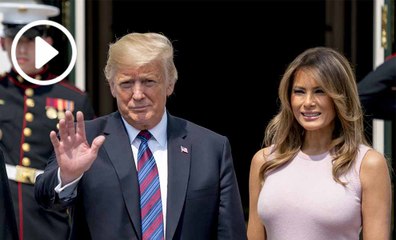 Download Video: La peculiar respuesta de Melania Trump a los rumores de divorcio