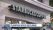 Starbucks brings back Pumpkin Spice Lattes in August
